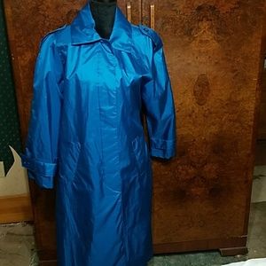 Beautiful Blue raincoat